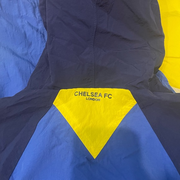 NWT Chelsea FC Nike Men's Full Zip Windrunner Raglan Hoodie Jacket Medium M $110 - Picture 4 of 5